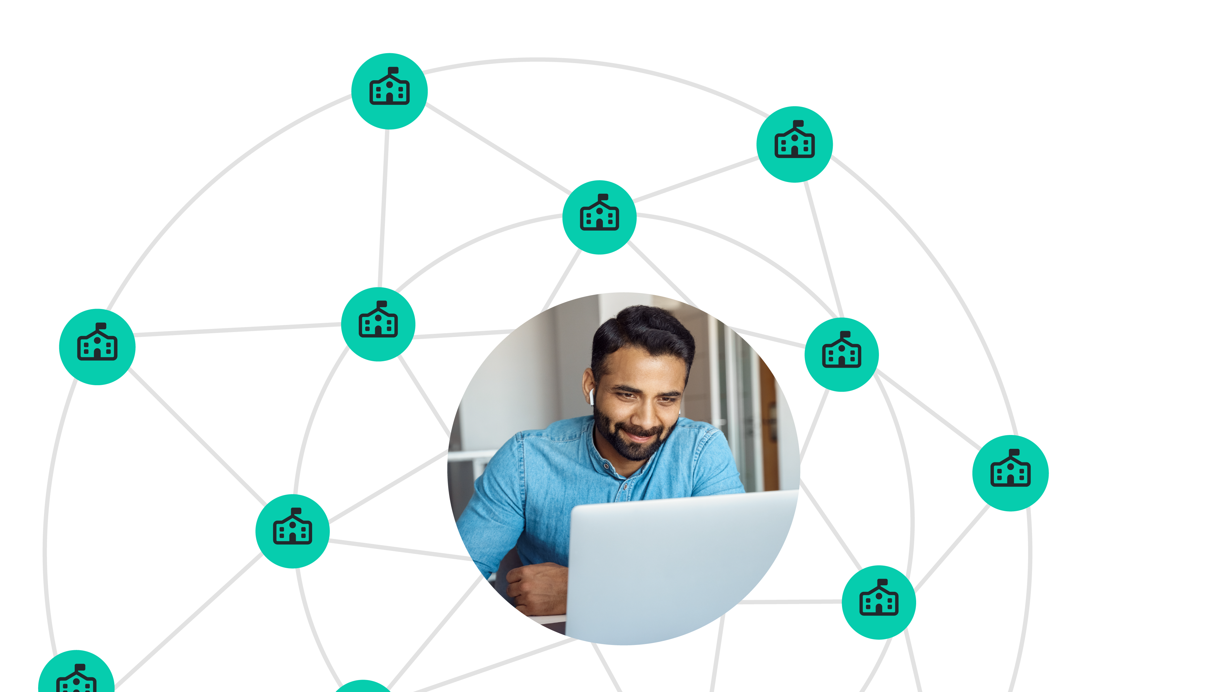 Leader connected to multiple schools